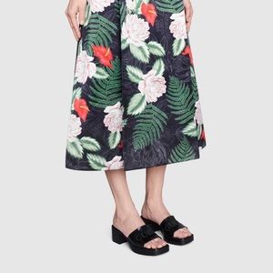 Gucci Women’s Rubber Slide Sandal